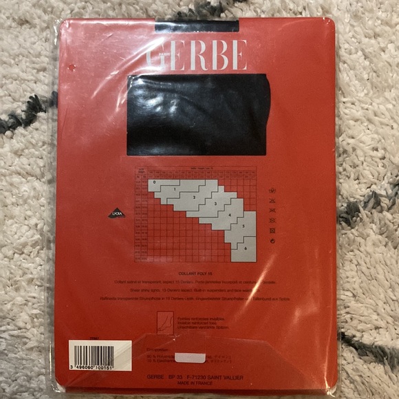 Gerbe Paris Collant Foly 15 Tights - Picture 2 of 2